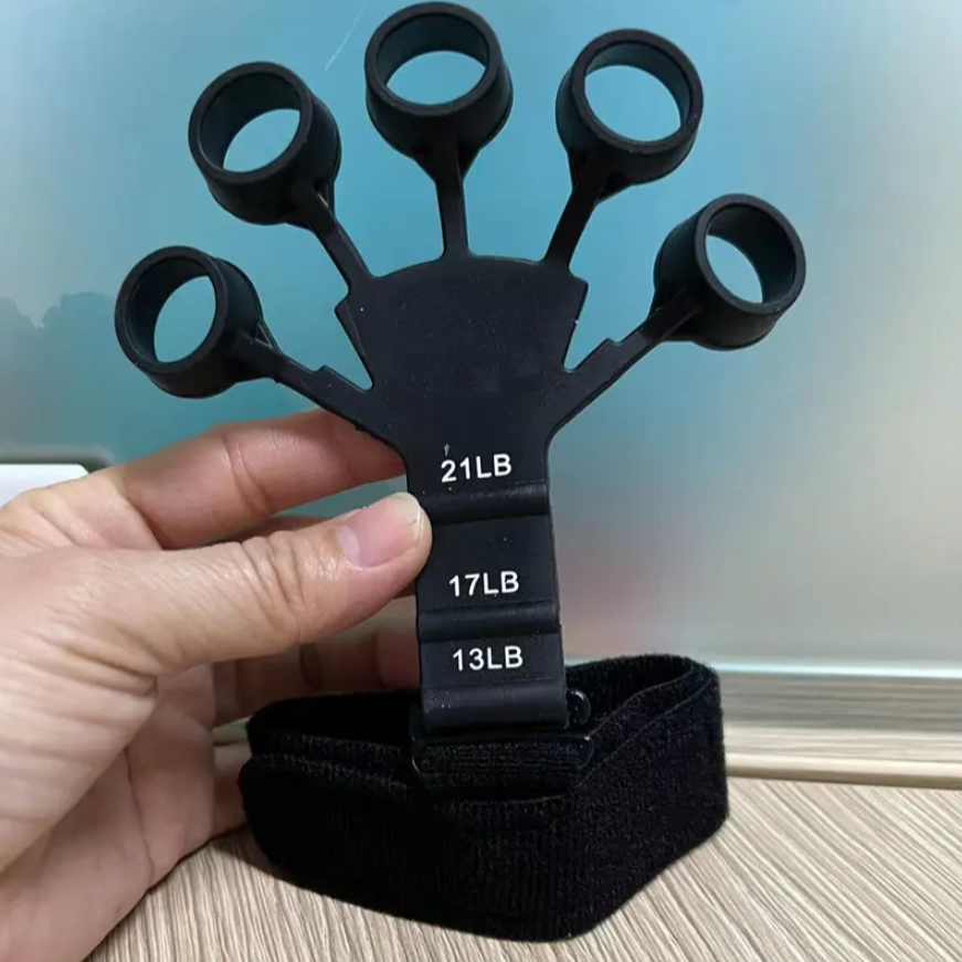 Flexor pentru antebrat si degete, Zola, 3 niveluri de dificultate, recuperare medicala, antrenament brate, negru Flexor pentru antebrat si degete, Zola, 3 niveluri de dificultate, recuperare medicala, antrenament brate, negru